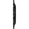 Ekena Millwork Orrington Ceiling Medallion (Canopies up to 6 5/8"), 13 1/4"OD x 6 5/8"ID x 1 1/8"P, Black Pearl CM13ORBPS - alternate 2